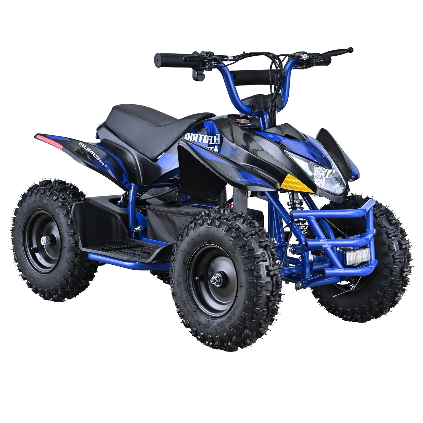 Electric ATV, 36V Kids Dirt Quad Bike 500W Powerful Motor, Long Range 8-10 Miles, Electric 4-Wheeler with Parent Speed Control, Dual Suspensions
