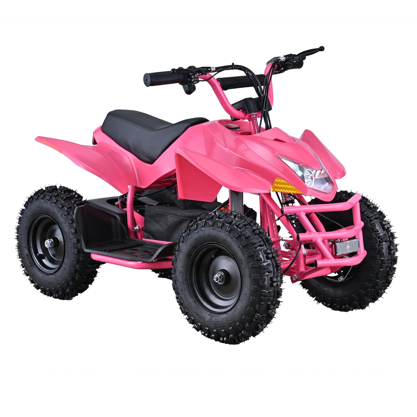 Electric ATV, 36V Kids Dirt Quad Bike 500W Powerful Motor, Long Range 8-10 Miles, Electric 4-Wheeler with Parent Speed Control, Dual Suspensions