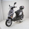 RAPPI RPI SPEEDY-50 Silver Steet Legal Scooter 49cc Equipped Rear Storage trunk, Four Stroke, Cylinder, CVT