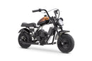 HOVER HEART Gas Mini Chopper Bike, DB004 Model 49.4 CC 2-Stroke Dirt Bike with Big Headlight, Premium Tire, Metal Frame, Disc Brakes, Max Load 165Lbs, Up to 20Mph, EPA Approved