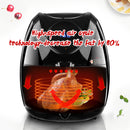 Electric Air Fryer, 4.8 Quarts,7-in-1 One-Touch Screen Cook Presets-Black