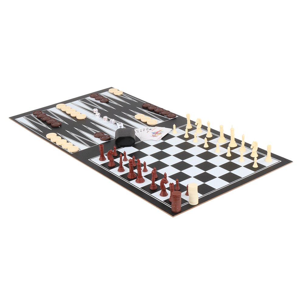 FITPHER 12 in 1 Multifunctional Table Game, Foosball, Pool, Shuffleboard, Ping Pong, Slide Hockey, Bowling, Backgmmon, Ringtoss, Horsshoes, Checker/Chess, Playing Card and Dice