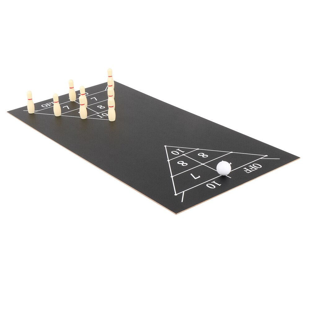 FITPHER 12 in 1 Multifunctional Table Game, Foosball, Pool, Shuffleboard, Ping Pong, Slide Hockey, Bowling, Backgmmon, Ringtoss, Horsshoes, Checker/Chess, Playing Card and Dice