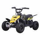 SKRT MONSTER INSECT 24V 100W ALL TERRIAN MINI ELECTRIC QUAD BIKE ATV FOR KIDS (6~12 YEARS OLD)Yellow