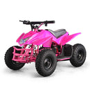 HOVERHEART Titan ATV Motor Power 350 w Brush Motor. Battery 24 v 12 Ah - Pink