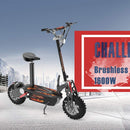 Electric Scoote Brushlessr 1600W 36V Long-Range Battery Foldable Easy Carry Portable Design, Adult Electric Scooter Commuter Scooter (1600 Watt)