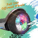 H-Rogue All-Terrain Bluetooth Hoverboard with Light-Up Wheels | Black