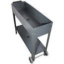 Raised Planter Box with Legs Outdoor Elevated Garden Bed On Wheels for Vegetables Flower Herb Patio