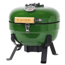 Ceramic BBQ Grill 8inch, Easy to carry, for Outdoor Cooking, Picnic, Patio, Backyard,green
