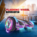 HOVERSTAR Hoverboard All New Version-HS2.0, Chrome Color & Coating Skins Two Wheels Self-Balancing Scooter with Wireless Speaker Playing Music & Led Wheels Flashing Lights