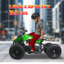 HOVERHEART Mars 24V 350W Electric Quad Battery-Powered MINI ATV - Green