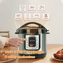 KAPAS 6L (6.34 Quart) Smart Programmable Electric Pressure Cooker