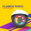 6.5" LED Flash Wheel Hoverboard with Bluetooth Speaker | White