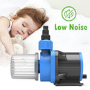 Variable Water Pump, Aquariums Ultra Quiet Circulation Amphibious Pump for Aquarium, Fish Tank, Pond and Fountain, - 1585GPH