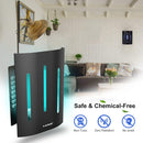 KAPAS Indoor 18W Wall Sconce Blue Light Trap with 3 Glue Paper, Bug Zapper and Insect Killer with UV Light for Capturing Flies, Moths and Other Flying Insect