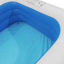 6 Person Large Inflatable Swimming/Ball Pool 120"x72"x22" 0.3mm PVC Thickness