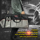 KAPAS Wide Mouth Tool Bag, Tote Bag Made by Water Proof Material and Wear-Resisting Hard Base (21-Inch)