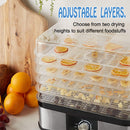 KAPAS Food Dryer Dehydrator, 245W Electric Food Dehydrator Machine