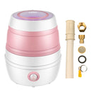 KAPAS Foldable Mini Washing Machine, (5.7Lb/2.6kg Capacity) Portable Compact Lightweight Washer for BABY Clothes, Travel, Camping, Truck Driving, Trip, RV