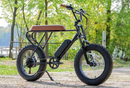 Mini Swell E-Bike, 4-Inch Wide Tires, Shimano 6-Speed, Speed Monitor, 3 Model Assistant, Feet Free, Battery Locker