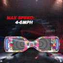 HOVERSTAR Hoverboard All New Version-HS2.0, Chrome Color & Coating Skins Two Wheels Self-Balancing Scooter with Wireless Speaker Playing Music & Led Wheels Flashing Lights