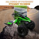 HOVERHEART Mars 24V 350W Electric Quad Battery-Powered MINI ATV - Green