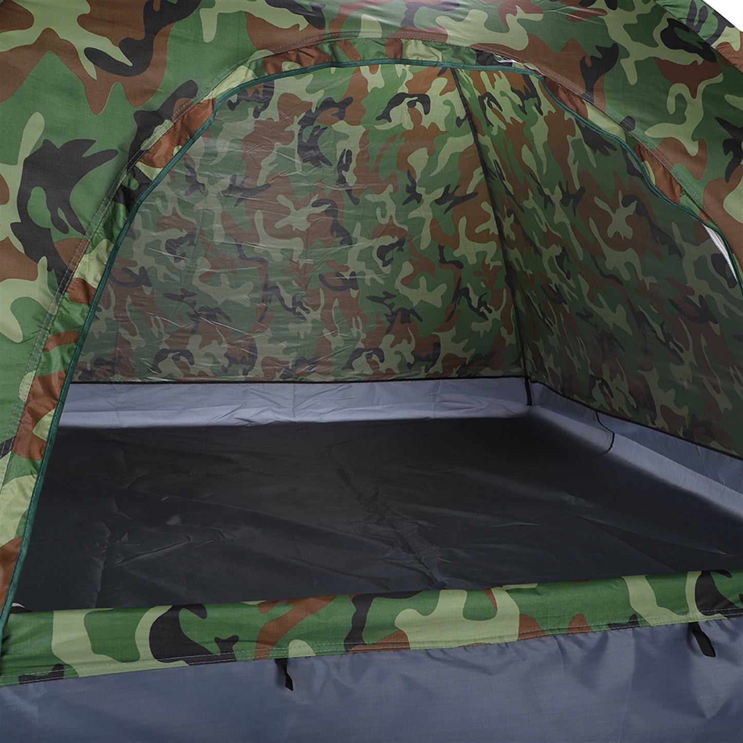 4 Person Camouflage Portable Dome Tents for Camping with Carry Bag for Hiking Picnic Fishing Travel Outdoor Sports