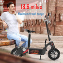 Electric Scoote Brushlessr 1600W 36V Long-Range Battery Foldable Easy Carry Portable Design, Adult Electric Scooter Commuter Scooter (1600 Watt)
