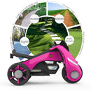 Battery Operated Electric Trike Motorcycles Ride-On for Kids | Pink