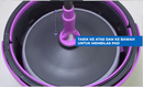 Clean Water Spin Mop, Separates the dirty and clean water Two bucket system is lightweight, compact and easy to store