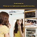 Jewelery Cabinet with LED lights & mirror, Standing Style and Lockable storage