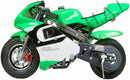 Mini Gas Power Pocket Bike Motorcycle,40CC 4-Stroke Ride on Toys by EPA Approved (Green)