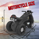 Battery Operated Electric Trike Motorcycles Ride-On for Kids | Black