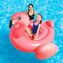 INFLATABLE 78" GIANT OUTDOOR FLAMINGO SWIMMING POOL FLOAT LOUNGE