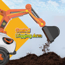 Hoverheart Ride On Electric Motor Excavator With Manual Digger & Music Sounds (Yellow)