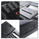 Hillo 61 Key Electronic Piano Keyboards Kit with Headphones, Mic, Stand & Stool