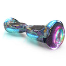 HOVERSTAR Hoverboard All New Version-HS2.0, Chrome Color & Coating Skins Two Wheels Self-Balancing Scooter with Wireless Speaker Playing Music & Led Wheels Flashing Lights