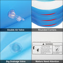 6 Person Large Inflatable Swimming/Ball Pool 120"x72"x22" 0.3mm PVC Thickness
