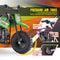 Mini Gas Power Dirt Bike, Motorcycle Ride-on 49cc 2 Stroke (Oil Mix Required) Green