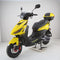 RAPPI RSS-50 Yellow Street Legal Scooter 50-49cc Equipped With Rear Storage Trunk, Four Stroke, Cylinder, CVT