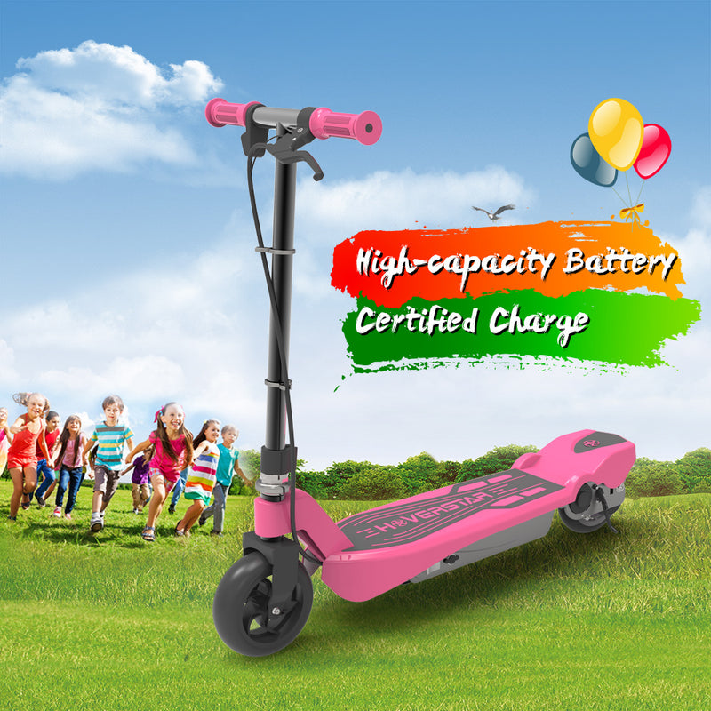 Electric Scooter for Kids-Pink