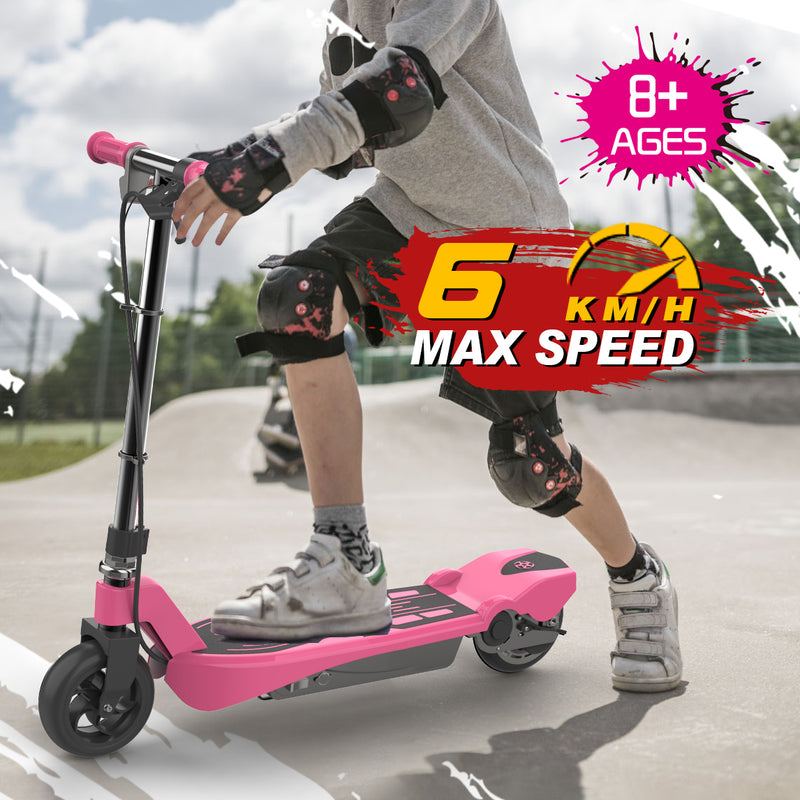 Electric Scooter for Kids-Pink