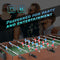 FITPHER 12 in 1 Multifunctional Table Game, Foosball, Pool, Shuffleboard, Ping Pong, Slide Hockey, Bowling, Backgmmon, Ringtoss, Horsshoes, Checker/Chess, Playing Card and Dice