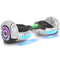 Spider Hoverboard Self Balancing Scooter 6.5" Two-Wheel Hoverboards with Bluetooth Speaker and LED Lights Electric Scooter for Kids and Adult