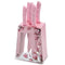 6 Pieces Ceramic Knife Set with Knife Block Holder