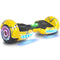 Spider Hoverboard Self Balancing Scooter 6.5" Two-Wheel Hoverboards with Bluetooth Speaker and LED Lights Electric Scooter for Kids and Adult