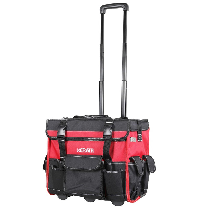 KAPAS Multifunction Larger Capacity Heavy Duty Rolling Tool Bag and Backpack Tool Bag Combo