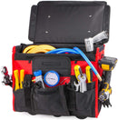 KAPAS Multifunction Larger Capacity Heavy Duty Rolling Tool Bag and Backpack Tool Bag Combo