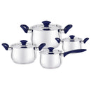 New 4-Piece Cookware Set  Stainless Steel