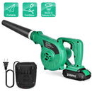 Cordless Leaf Blower - KIMO 20V Lithium 2-in-1 Sweeper/Vacuum